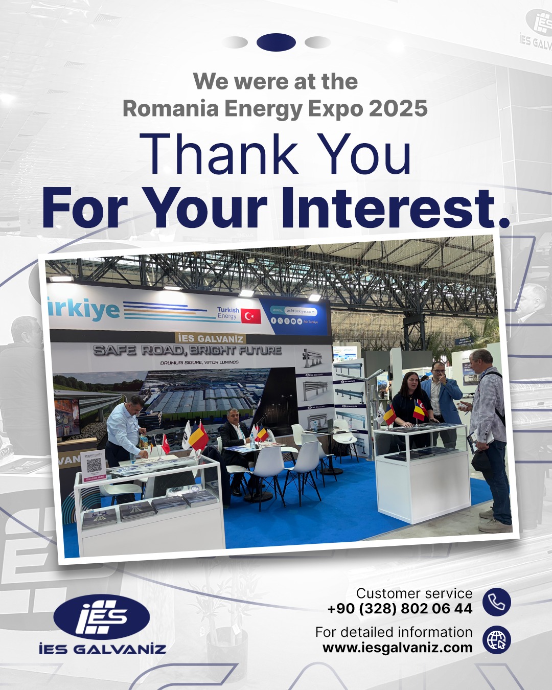 İES Galvaniz Romanya Enerji Fuarı 2025