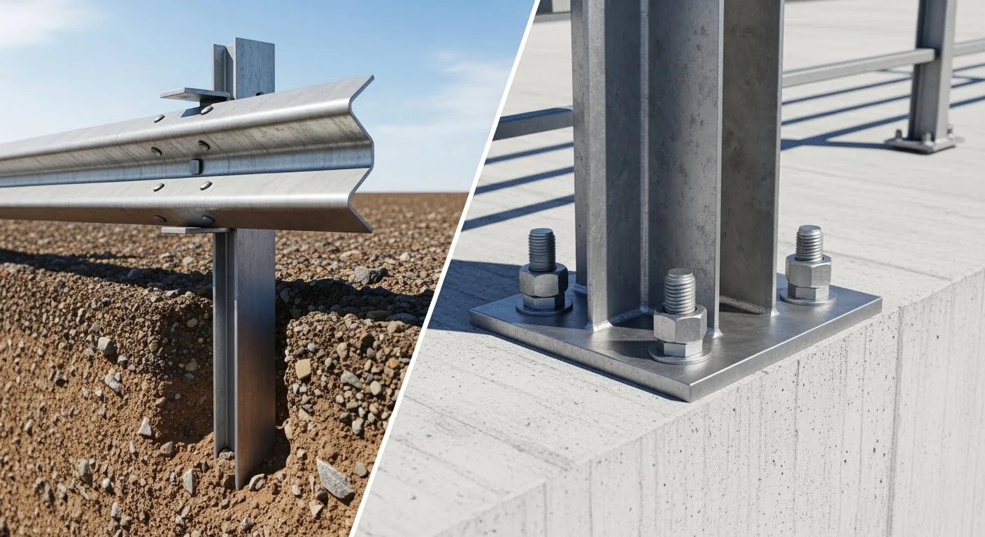 Köprü ve Viyadüklerde Neden Farklı Otokorkuluk (Parapet) Sistemleri Kullanılır? Çelik Mühendisliği Rehberi